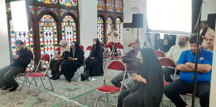 گزارش تصویری/ نشست خبری چهاردهمین کنگره ملی شعر فاطمی با عنوان «هجده سال نوری»