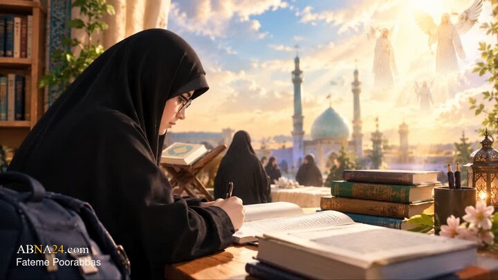 طالب علم و عامل به علم، در ملکوت شناخته می‌شود
