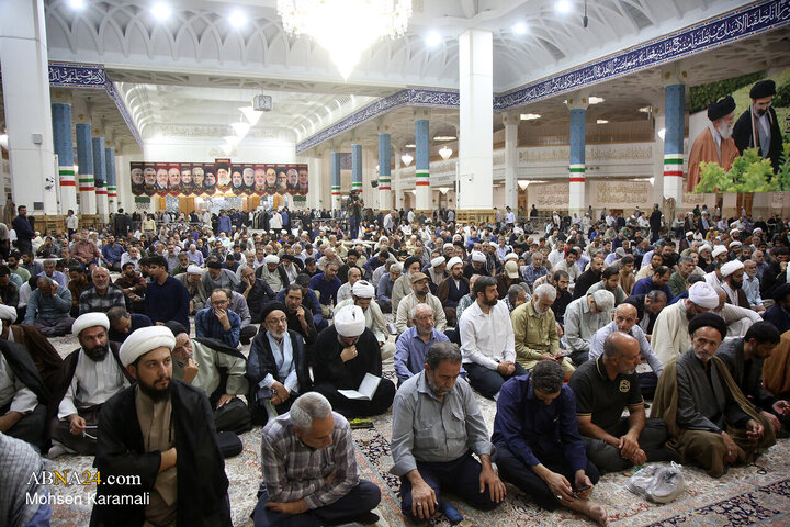 مراسم بزرگداشت آیت‌الله شبیری زنجانی در حرم حضرت معصومه(س)