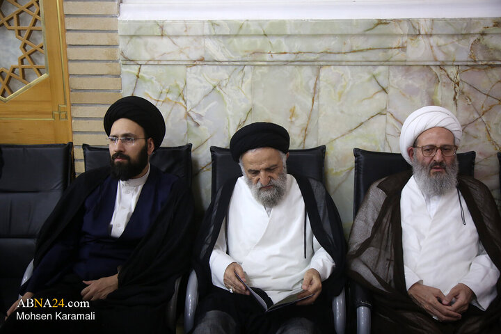 مراسم بزرگداشت آیت‌الله شبیری زنجانی در حرم حضرت معصومه(س)