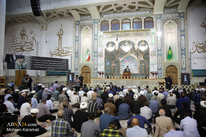 مراسم بزرگداشت آیت‌الله شبیری زنجانی در حرم حضرت معصومه(س)