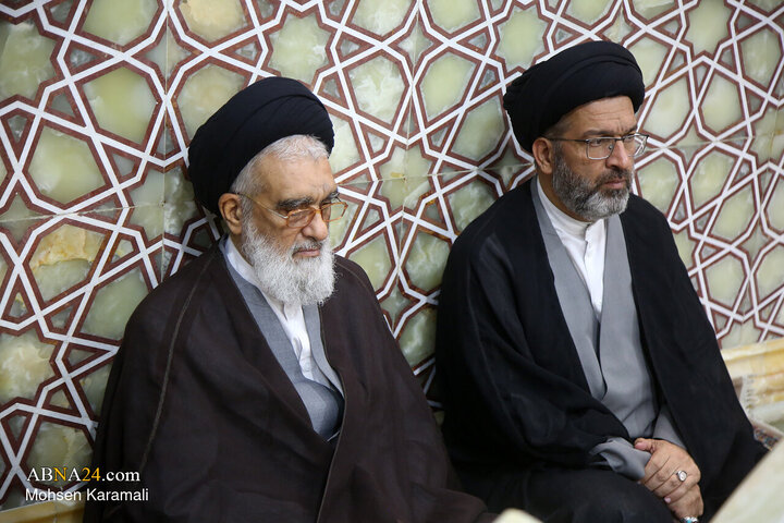 مراسم بزرگداشت آیت‌الله شبیری زنجانی در حرم حضرت معصومه(س)