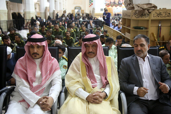 گرامیداشت آیت الله شبیری زنجانی در حرم حضرت معصومه (س)