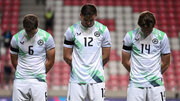Support for Gaza wins game as Ireland beats Israel wearing black armbands for genocide victims