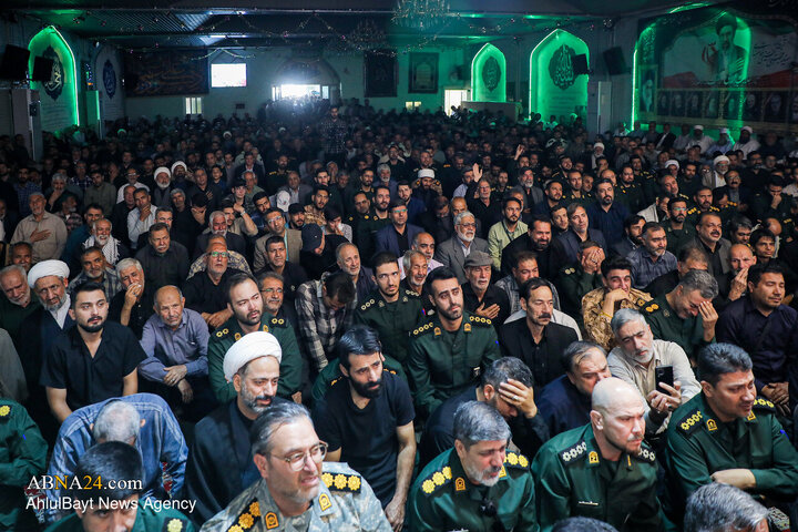 تشییع پیکر فرمانده قرارگاه عملیاتی سجاد سراوان - مشهد
