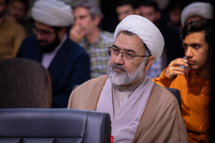 گزارش تصویری/  مراسم بزرگداشت دومین سالگرد شهادت سید حسن نصرالله در حوزه علمیه مروی