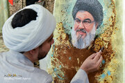 Maadhimisho ya Kumuenzi Shahidi Sayyid Hassan Nasrullah Yafanyika katika Haram Tukufu ya Imam Ridha (a.s) +Picha
