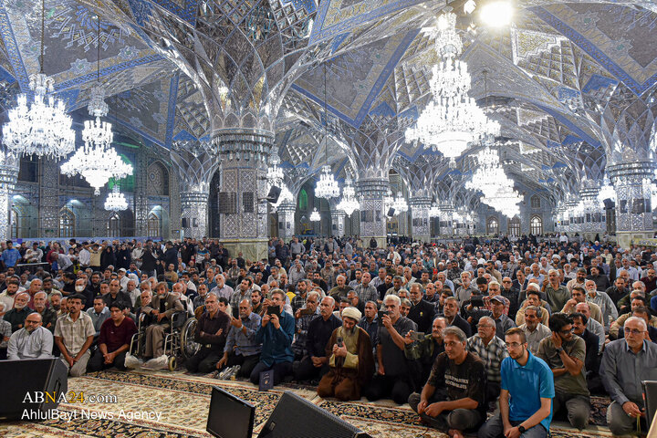 Photos: Commemoration ceremony for Martyr Sayyed Hassan Nasrallah at Razavi Holy Shrine