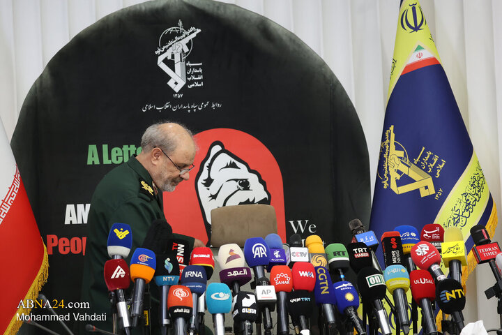 نشست خبری سخنگوی سپاه پاسداران