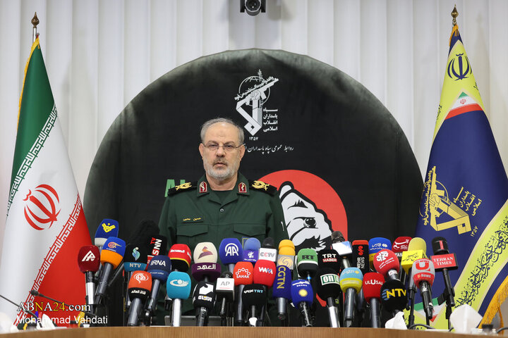نشست خبری سخنگوی سپاه پاسداران