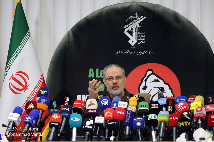 نشست خبری سخنگوی سپاه پاسداران