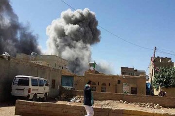 عاجل..النظام السعودي يستهدف بالصواريخ مديرية مران في صعدة