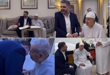 ویدیو | دیدار با عثمان طه خطاط برجسته قرآن کریم