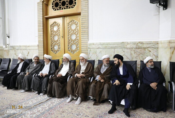 مراسم بزرگداشت هفتمین شب ارتحال آیت‌الله شبیری زنجانی