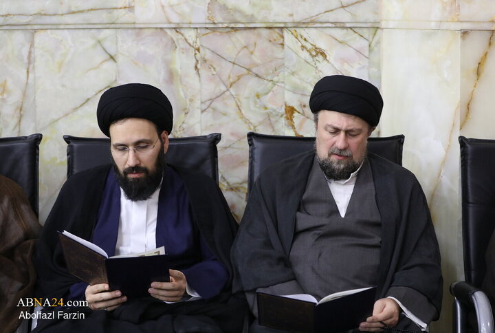 مراسم بزرگداشت هفتمین شب ارتحال آیت‌الله شبیری زنجانی