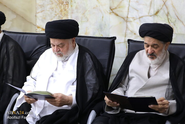 مراسم بزرگداشت هفتمین شب ارتحال آیت‌الله شبیری زنجانی