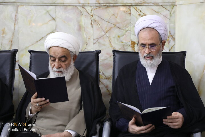 مراسم بزرگداشت هفتمین شب ارتحال آیت‌الله شبیری زنجانی