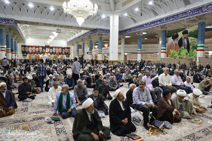 مراسم بزرگداشت هفتمین شب ارتحال آیت‌الله شبیری زنجانی