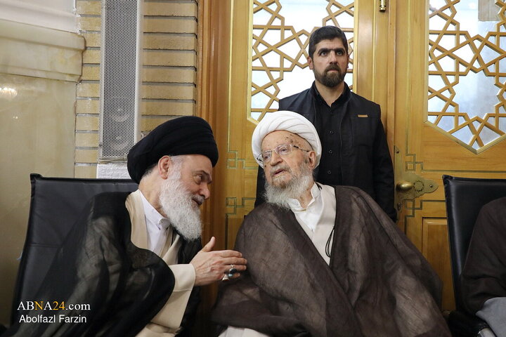 مراسم بزرگداشت هفتمین شب ارتحال آیت‌الله شبیری زنجانی