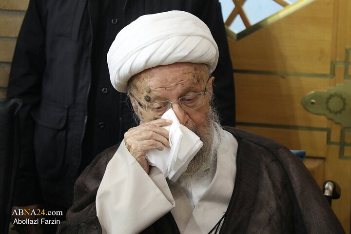 مراسم بزرگداشت هفتمین شب ارتحال آیت‌الله شبیری زنجانی
