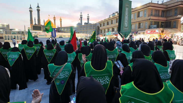زیارت ۲۰۰ کرمانشاهی و سرخسی برای اولین بار در حرم بانوی کرامت