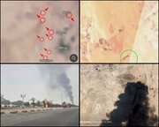 القوات المسلحة اليمنية تستهدف منشأة "بقيق" في السعودية+صور أقمار صناعية