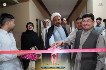 گزارش تصویری | کویته؛ افتتاح آکادمی کامپیوتر و مهارت‌های مؤسسه اسلامی علی بن ابی‌طالب(ع)