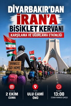 Rapora Vidyo û  Wenêyan /Çalakiya pêşwazî û xatirxwestinê ya kerwana bisîkletê ji Diyarbekirê ber bi Îranê