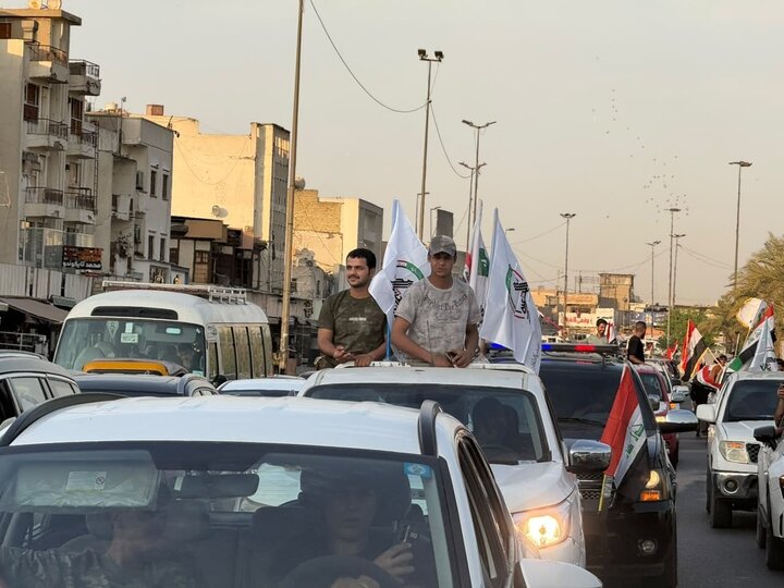 تقرير مصور/ العراقيون يحتفلون في بغداد بخروج القوات الامريكية من البلاد