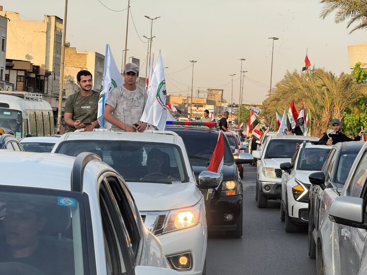 تقرير مصور/ العراقيون يحتفلون في بغداد بخروج القوات الامريكية من البلاد