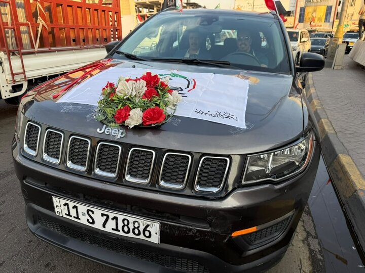 تقرير مصور/ العراقيون يحتفلون في بغداد بخروج القوات الامريكية من البلاد