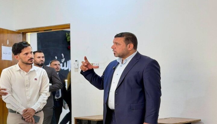 تقرير مصور/ العتبة الحسينية تقدم خدمات نوعية للمكفوفين وضعاف البصر في المثنى