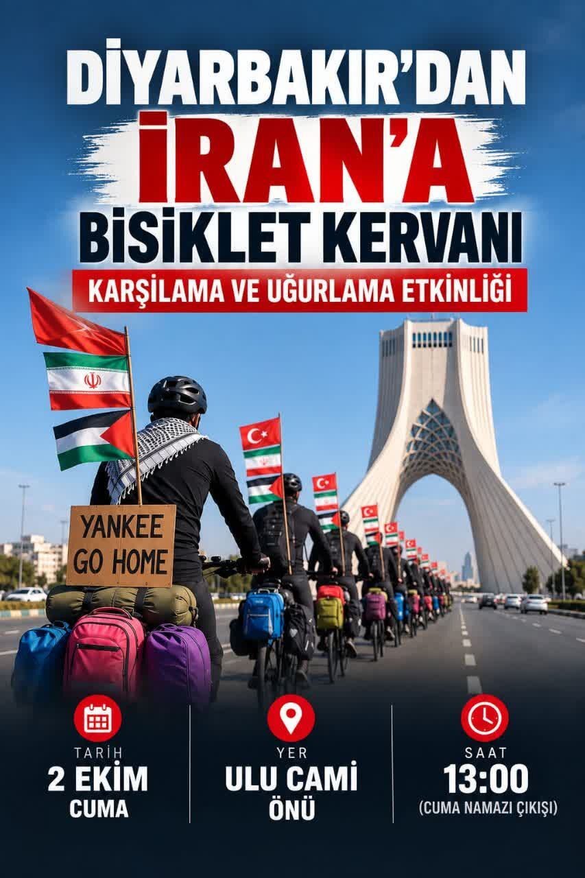 Rapora Vidyo û  Wenêyan /Çalakiya pêşwazî û xatirxwestinê ya kerwana bisîkletê ji Diyarbekirê ber bi Îranê