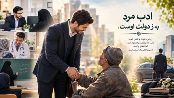 ادب مرد به ز دولت اوست