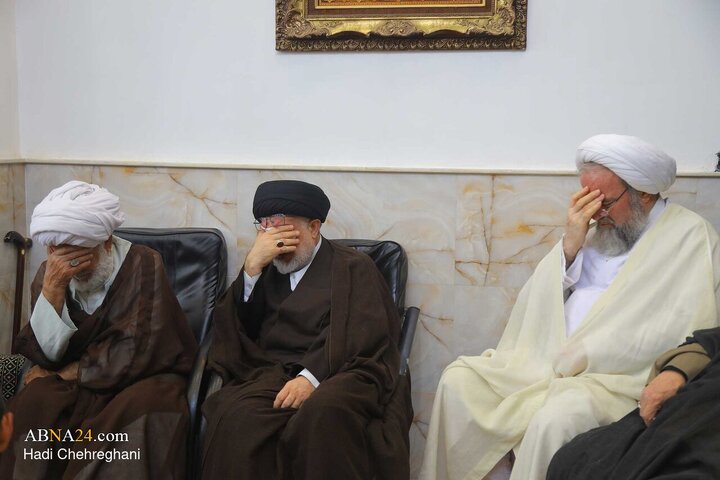 مراسم بزرگداشت مرحوم آیت‌الله شبیری زنجانی از سوی آیت‌الله نوری همدانی
