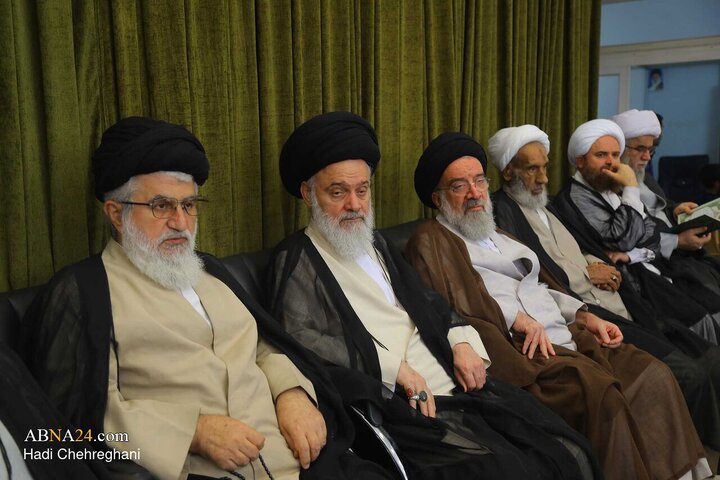 مراسم بزرگداشت مرحوم آیت‌الله شبیری زنجانی از سوی آیت‌الله نوری همدانی
