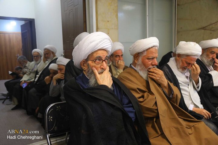 مراسم بزرگداشت مرحوم آیت‌الله شبیری زنجانی از سوی آیت‌الله نوری همدانی