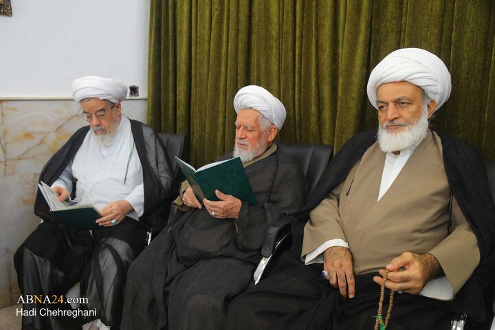 مراسم بزرگداشت مرحوم آیت‌الله شبیری زنجانی از سوی آیت‌الله نوری همدانی