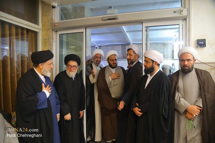 مراسم بزرگداشت آیت‌الله شبیری زنجانی از سوی آیت‌الله نوری همدانی