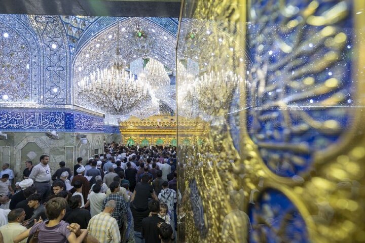 Noche de viernes en Karbala: imágenes del santuario de Abu al-Fadl al-Abbas