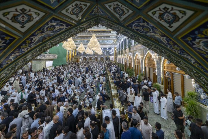 Noche de viernes en Karbala: imágenes del santuario de Abu al-Fadl al-Abbas