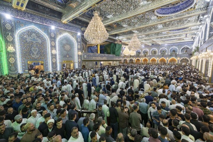 Noche de viernes en Karbala: imágenes del santuario de Abu al-Fadl al-Abbas