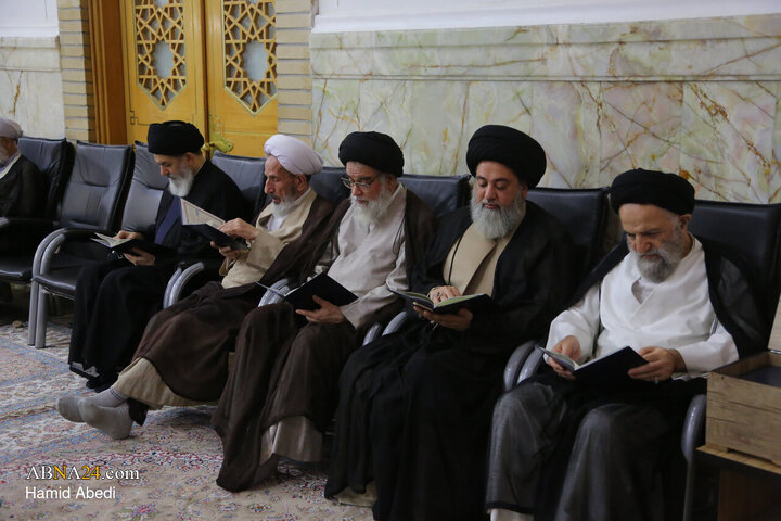 آیین دومین سالگرد شهادت سید حسن نصرالله در حرم حضرت فاطمه معصومه(س)