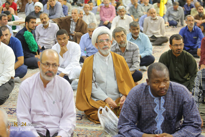 آیین دومین سالگرد شهادت سید حسن نصرالله در حرم حضرت فاطمه معصومه(س)
