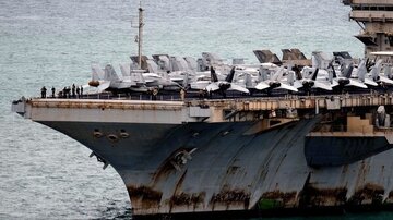 派遣“罗斯福”号航母至中东；战争压力重压美国海军舰队
