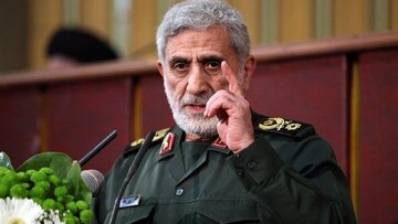 Kudüs Gücü Komutanı General Kaani: İslam dünyasında onur kuşağını güçlendirmeliyiz