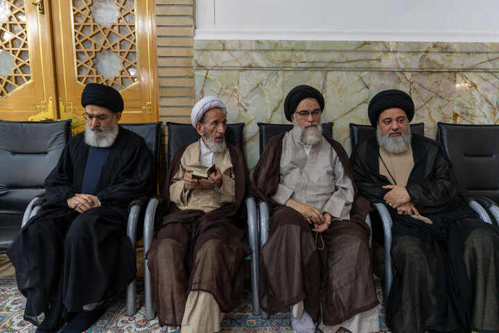 مراسم با شکوه بزرگداشت مجاهد کبیر شهید سید حسن نصرالله در حرم بانوی کرامت
