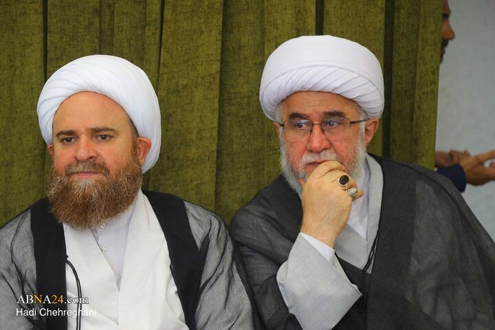 Photos: Memorial ceremony for Ayatollah Shobeiri Zanjani organized by Ayatollah Nouri Hamedani held in Qom