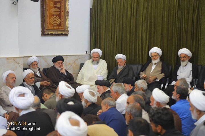 Photos: Memorial ceremony for Ayatollah Shobeiri Zanjani organized by Ayatollah Nouri Hamedani held in Qom