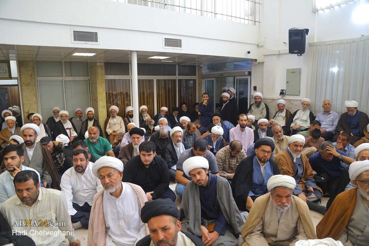 Photos: Memorial ceremony for Ayatollah Shobeiri Zanjani organized by Ayatollah Nouri Hamedani held in Qom